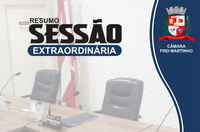 Resumo Sessão Extraordinária - 19/12/2024