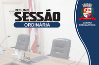 Resumo Sessão Ordinária - 30/01/2024