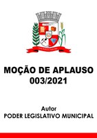 Moção de Aplausos - 003/2021