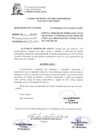 Requerimento 011/2022 - Vereador Altemiles Martins